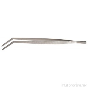 Mercer Culinary Curved Tip Precision Plus Chef Plating Tong 11-3/4 Inch Stainless - B01LZUFLMB